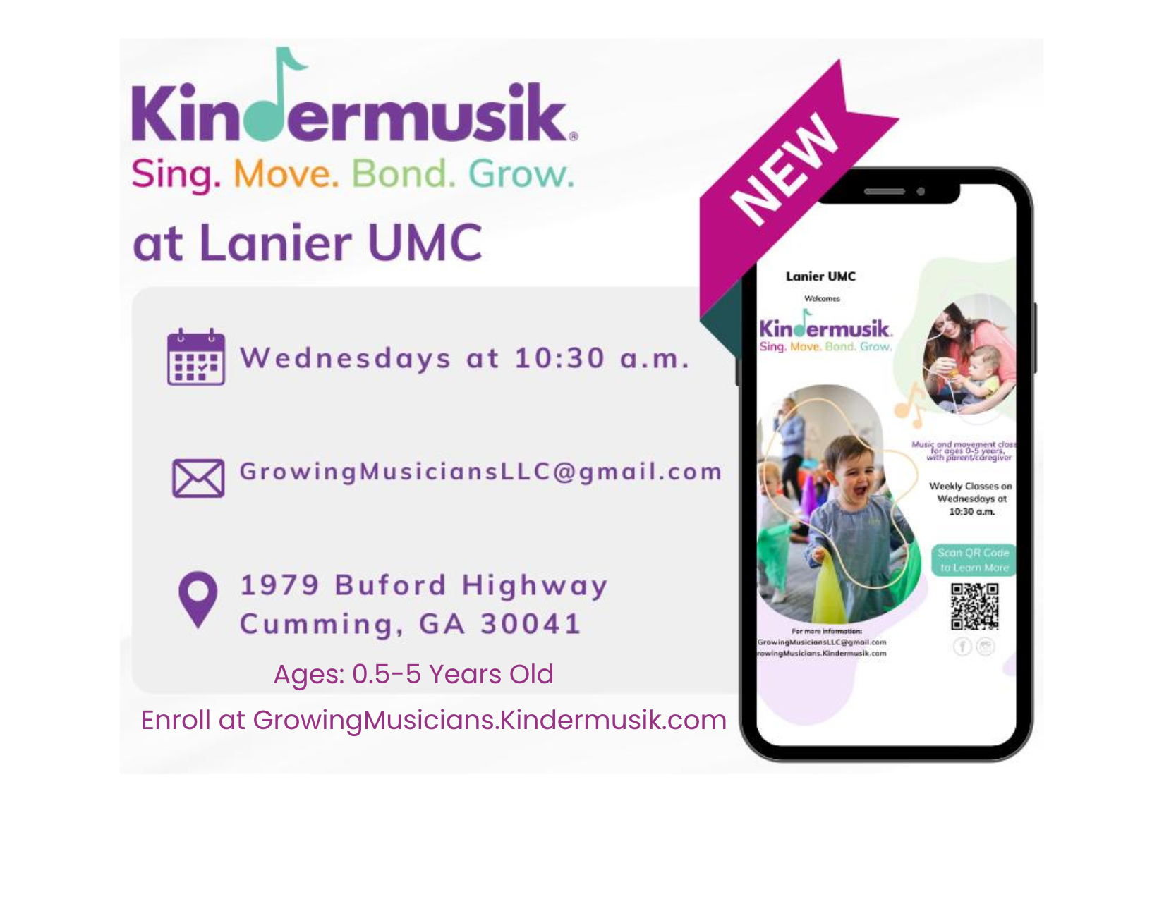 Kindermusik Summer Flyer 2026