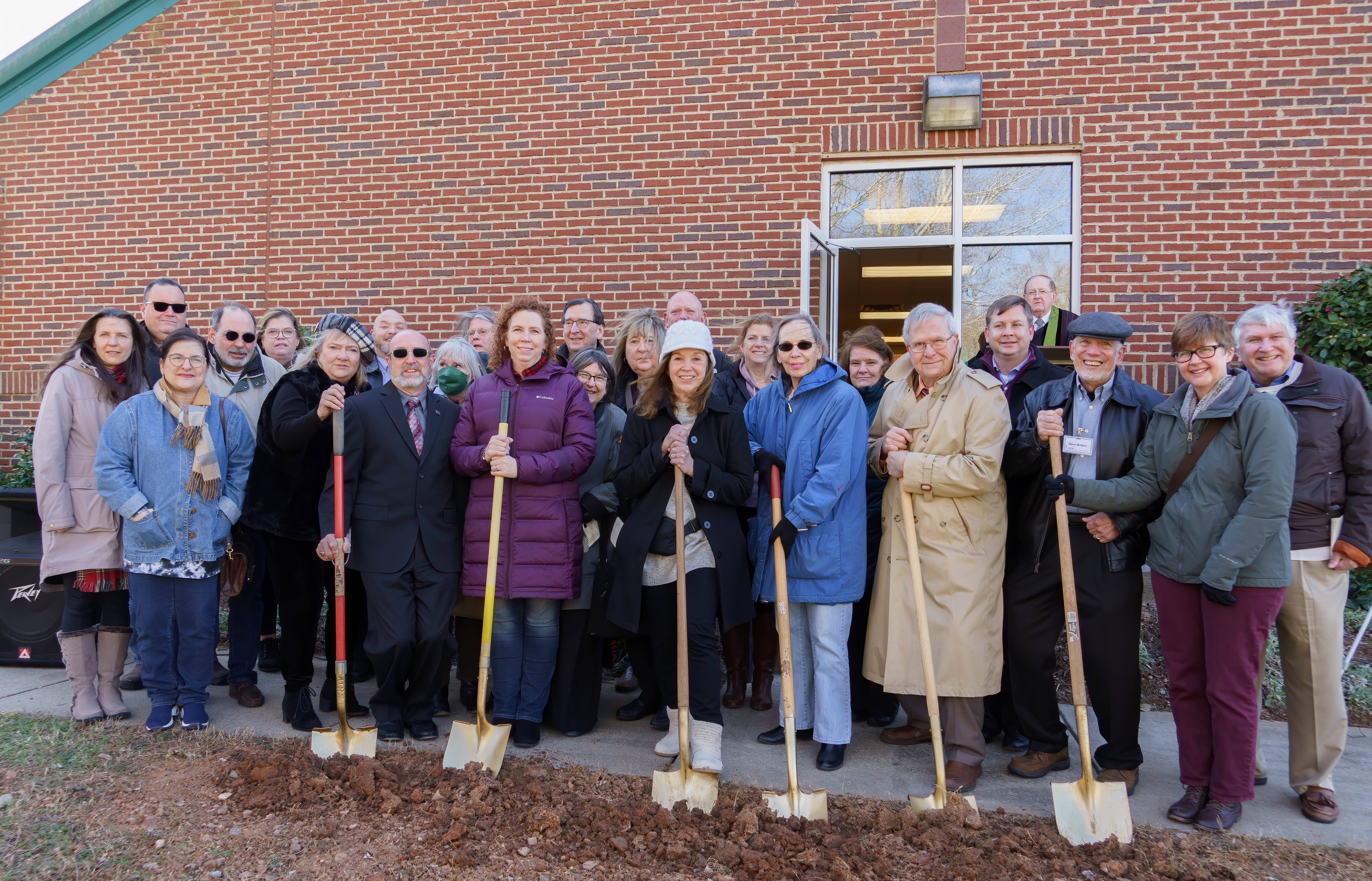 Groundbreaking ceremony for Lanier United Methodist Church